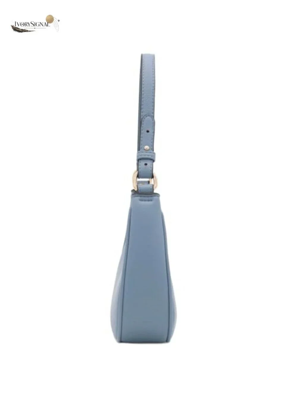 Faux Leather Hobo Shoulder Bag Zipper Closure